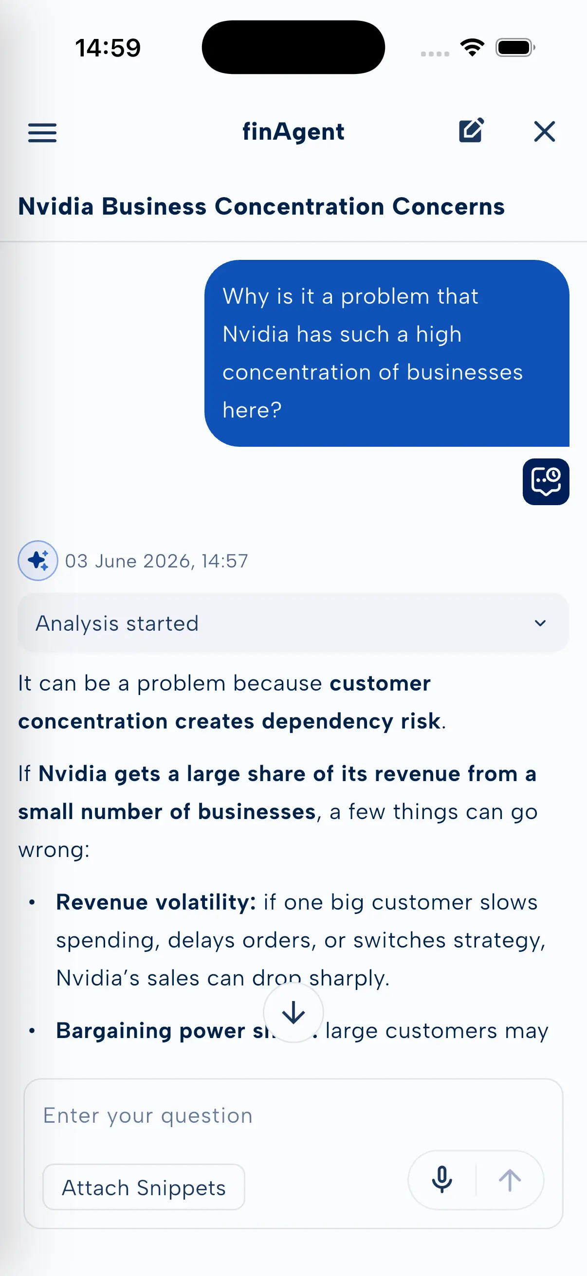 MoneyPeak App – finAgent