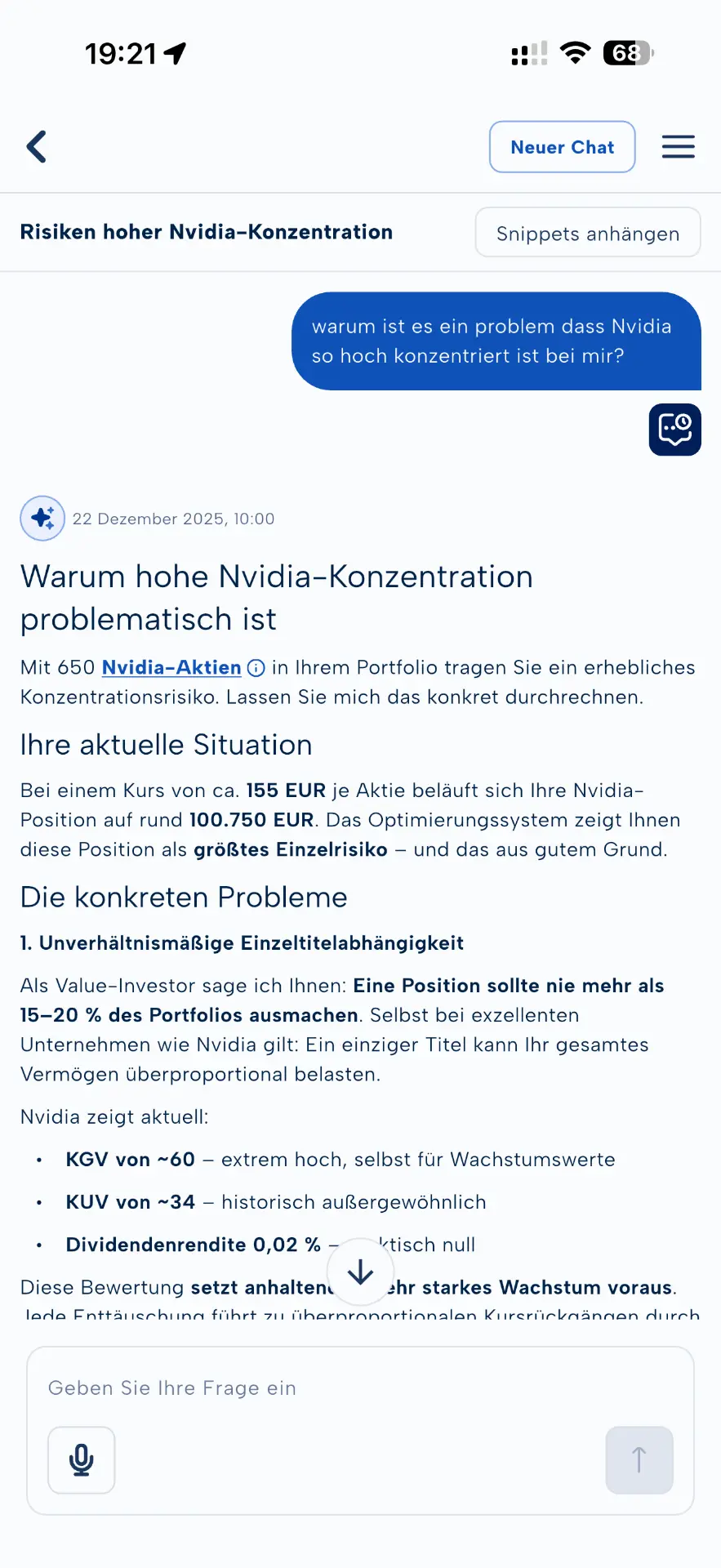 MoneyPeak App – finAgent